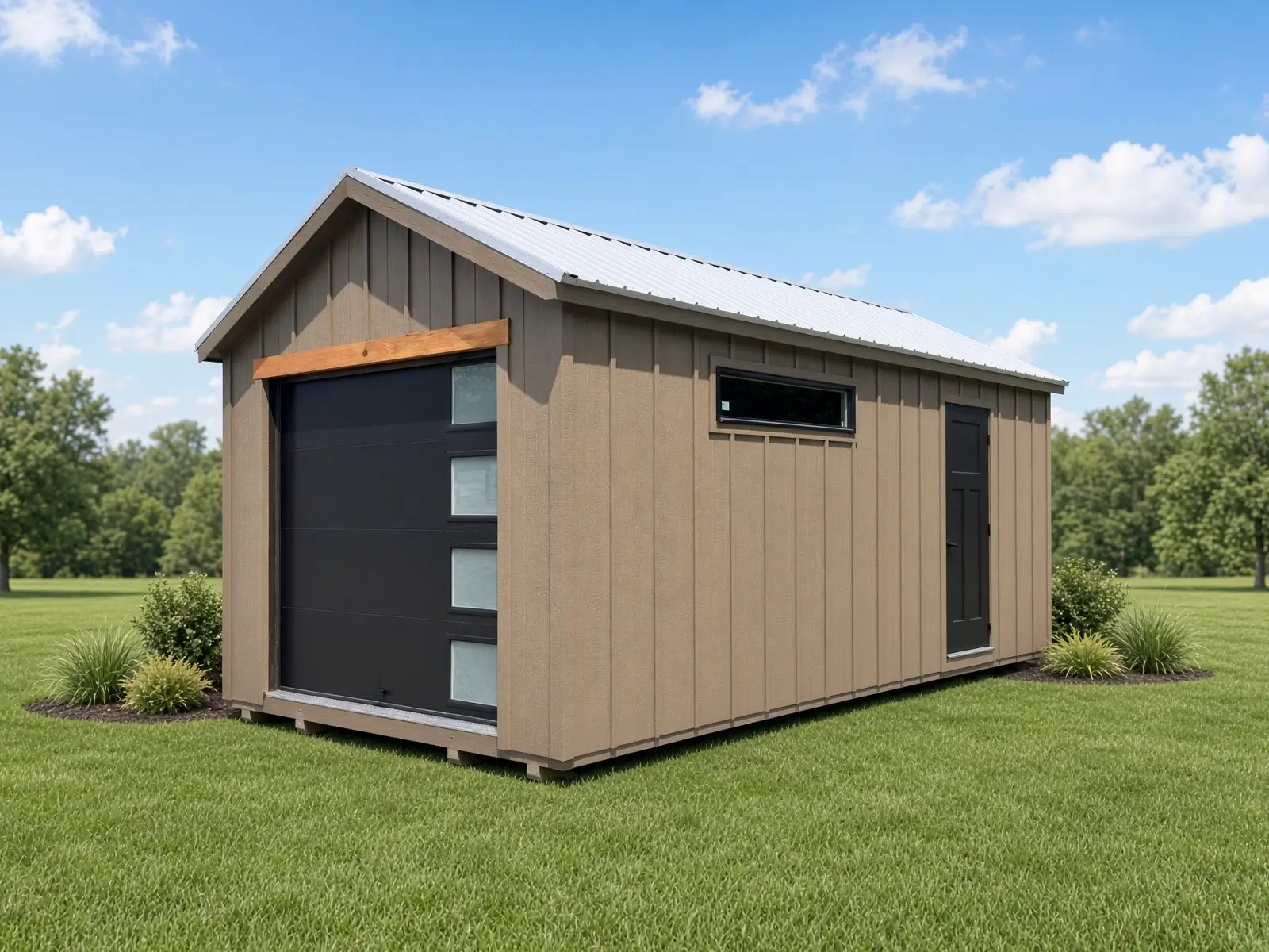 Silverwood Summit with overhead door representing the Lifestyle Collection